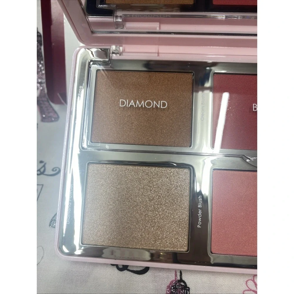 NATASHA DENONA DIAMOND & BLUSH Face Highlighting & Contour Palette 02 Citrus